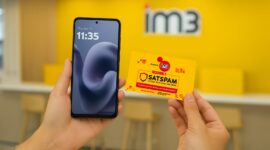Bundling eksklusif Motorola Moto g86 POWER 5G dengan Kartu Perdana IM3 Freedom Internet 3GB, hadir dengan perlindungan digital otomatis SATSPAM (Satuan Anti Scam dan Spam)