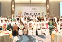 Foto bersama seluruh anggota KAHMI Kalbar dalam peringatan Maulid Nabi Muhammad SAW