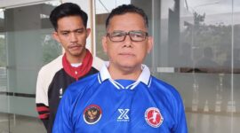 Ketum ABTI zulfydar Zaidar Mochtar ajak warga Pontianak nonton final bola tangan di GOR terpadu ayani