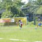 Aksi talenta muda dalam Salingjaga Soccer Championship