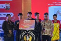 Tim Untan berhasil meraih predikat Tim Terbaik Regional 2 dalam GEMASTIK 2025