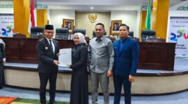 Penyampaian Jawaban Wali Kota Pontianak atas pandangan Fraksi-fraksi DPRD Kota Pontianak terhadap Ranperda APBD Tahun Anggaran 2026.