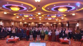 Foto bersama para peserta usai acara