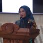 Inspektur Kota Pontianak Trisnawati membuka sosialisasi pengelolaan dan pertanggungjawaban dana hibah dan bansos di lingkungan Pemerintah Kota Pontianak