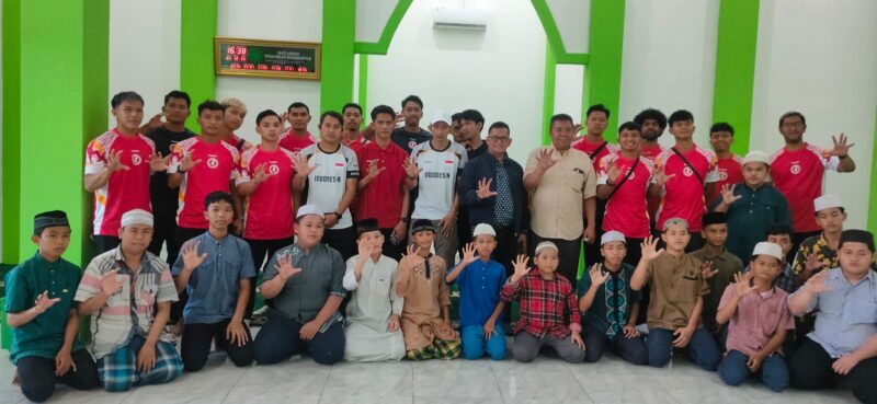 PB ABTI sambangi panti asuhan untuk memberikan bantuan sekaligus meminta doa meraih prestasi terbaik 