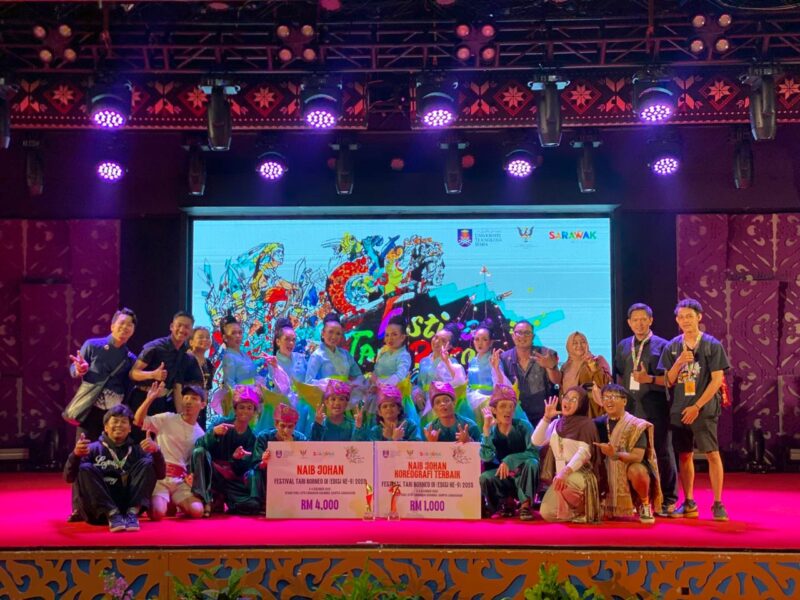 Mahasiswa Untan berhasil raih juara kedua umum serta koreografer terbaik di festival tari Borneo 2025