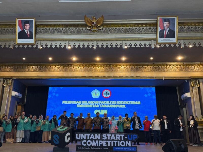 Pelepasan relawan FK Untan menuju Aceh sebagai bentuk pengabdian kepada masyarakat 