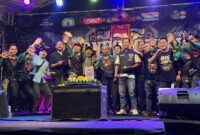 Satu Dekade YNCI Pontianak Chapter dirayakan dalam rangkaian Borneo Biker Meet Up 2025 yang dihadiri berbagai komunitas motor.