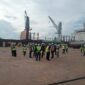 Suasana aktivitas di Pelabuhan Kijing di Kabupaten Mempawah