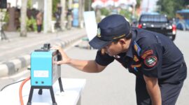 Uji Emisi yang dilakukan Pemerintah Kota Pontianak beberapa waktu lalu