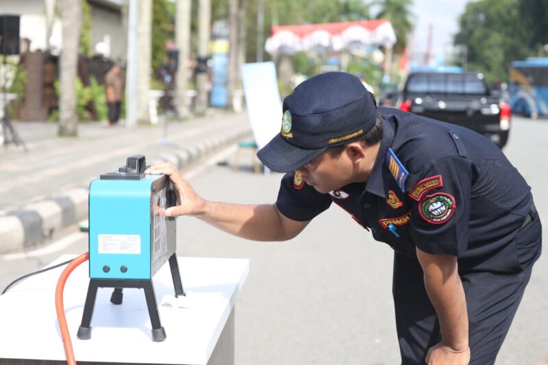 Uji Emisi yang dilakukan Pemerintah Kota Pontianak beberapa waktu lalu