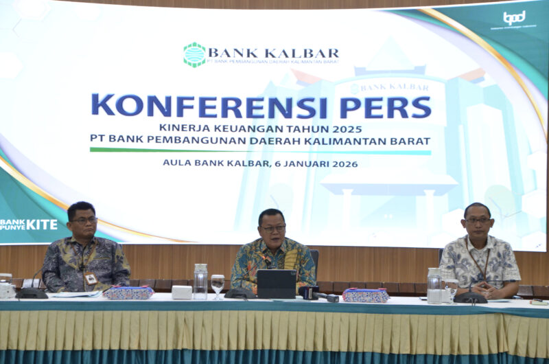 Direktur Utama Bank Kalbar, Rokidi menyampaikan bahwa capaian kinerja tahun 2025