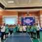 Tim Tenis Meja Pemkot Pontianak sukses mendulang juara pertama Turnamen Eksibis antarlembaga dalam rangka HUT ke-79 BPK RI