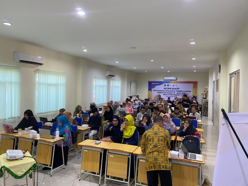 Suasana kegiatan AIGTS di MAN 2 Pontianak 