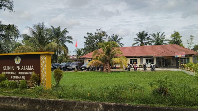 klinik pratama untan di Jl. Daya Nasional - Jl. Karangan, Komplek Untan, Bansir Laut, Kec. Pontianak Tenggara, Kota Pontianak