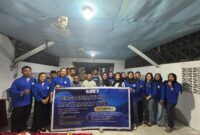 Mahasiswa Program Magister Ilmu Sosial dan Politik (MISP) Fakultas Ilmu Sosial dan Ilmu Politik (FISIP) Universitas Tanjungpura (Untan) melaksanakan kegiatan Pengabdian kepada Masyarakat (PKM) bertema edukasi penguatan literasi politik masyarakat di Desa Sentebang, Kecamatan Jawai, Kabupaten Sambas