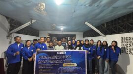 Mahasiswa Program Magister Ilmu Sosial dan Politik (MISP) Fakultas Ilmu Sosial dan Ilmu Politik (FISIP) Universitas Tanjungpura (Untan) melaksanakan kegiatan Pengabdian kepada Masyarakat (PKM) bertema edukasi penguatan literasi politik masyarakat di Desa Sentebang, Kecamatan Jawai, Kabupaten Sambas