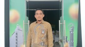 kepala UPA Perpustakaan Untan Abdulah Imam menyambut baik hadirnya The Gade Creative Lounge di UPA Perpustakaan Untan 