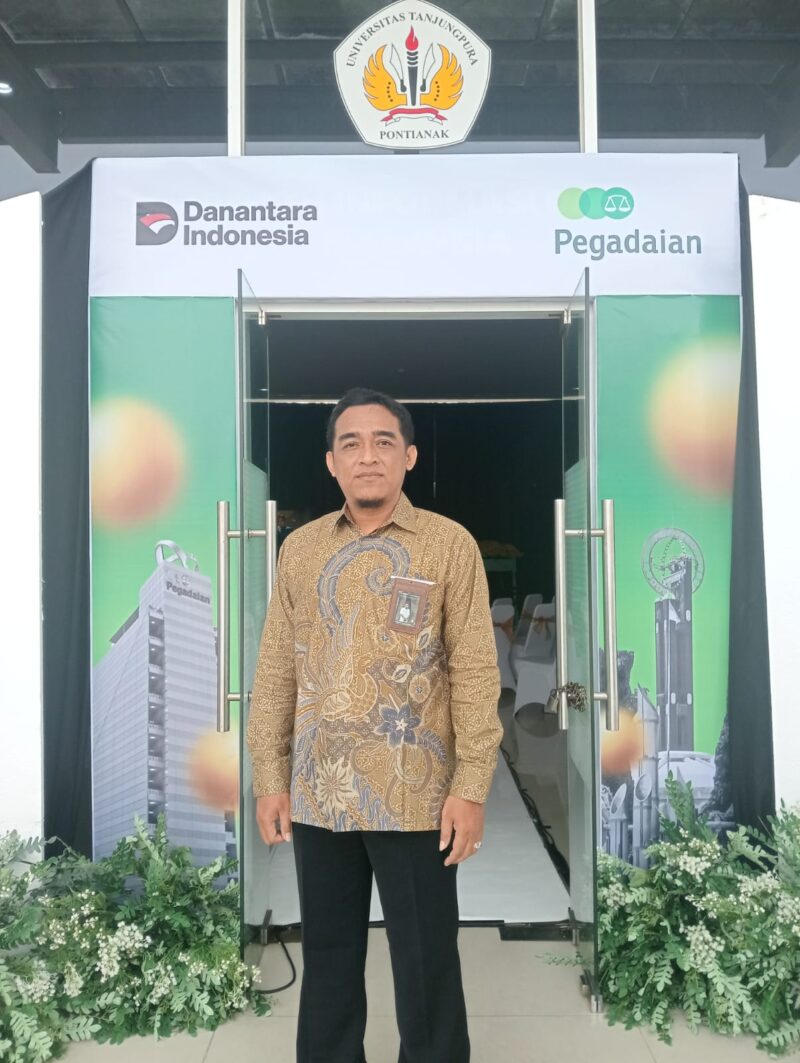 kepala UPA Perpustakaan Untan Abdulah Imam menyambut baik hadirnya The Gade Creative Lounge di UPA Perpustakaan Untan 