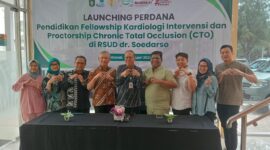 Pendidikan Fellowship Kardiologi Intervensi dan Proctorship Chronic Total Occlusion (CTO) di RSUD Dr.Soedarso
