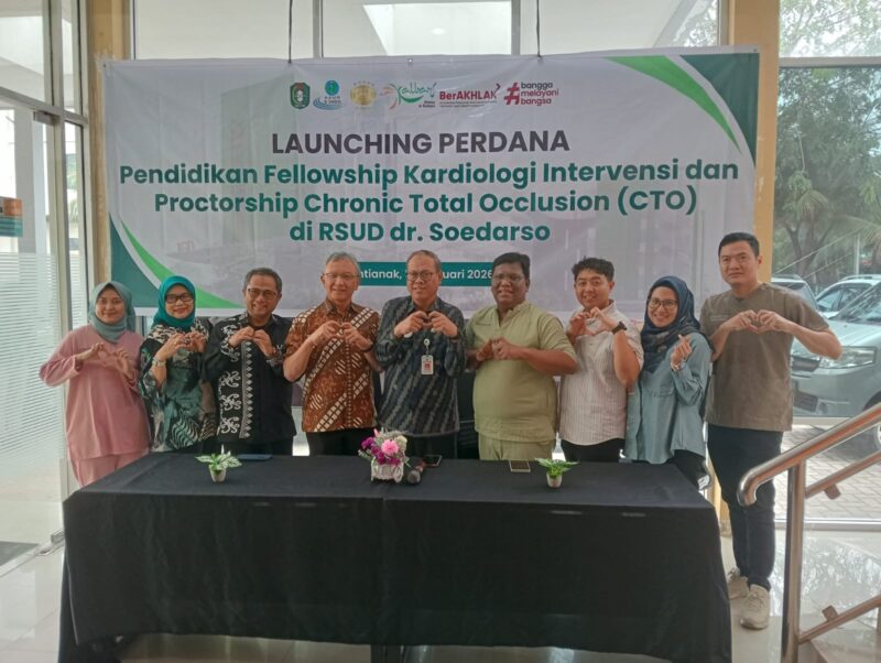 Pendidikan Fellowship Kardiologi Intervensi dan Proctorship Chronic Total Occlusion (CTO) di RSUD Dr.Soedarso