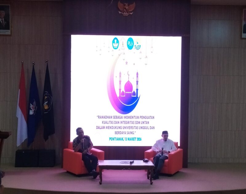 Silaturahmi Ramadan Untan bersama tenaga kependidikan