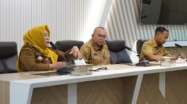 Pemerintah Kota Pontianak menggelar rapat koordinasi pelaksanaan Salat Idulfitri dan Open House
