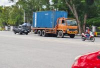 Dishub Kota Pontianak mengatur pembatasan operasional kendaraan angkutan barang tertentu di wilayah Kota Pontianak jelang Idulfitri