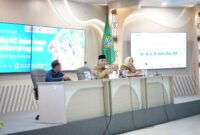 ekretaris Daerah (Sekda) Kota Pontianak Amirullah saat membuka Bimtek dan Etika MC di lingkup Pemerintah Kota Pontianak