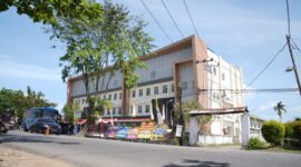 Gedung RSUD Pontianak Utara yang berlokasi di Jalan Khatulistiwa.