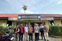 Rombongan pengusaha asal Malaysia mengunjungi Asrama Mahasiswa Berdampak Universitas Tanjungpura 