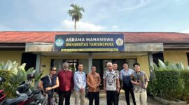 Rombongan pengusaha asal Malaysia mengunjungi Asrama Mahasiswa Berdampak Universitas Tanjungpura 