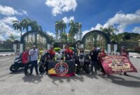 Para riders YNCI saat touring ke negeri jiran tahun lalu.