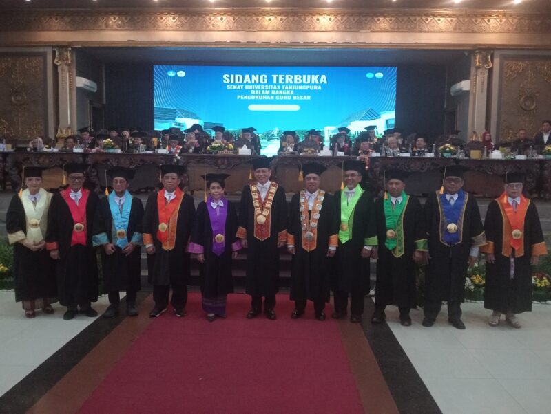 Pengukuhan gurubesar Untan berlokasi di auditorium untan