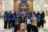 foto bersama personil Perpustakaan Kota Pontianak