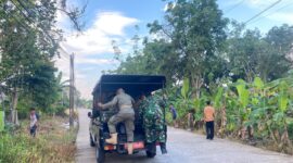 Satpol PP Kota Pontianak menggelar penertiban permainan layangan.