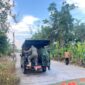 Satpol PP Kota Pontianak menggelar penertiban permainan layangan.