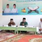 Ketua Umum LPTQ Kota Pontianak Amirullah ketika membuka TC Kafilah Kota Pontianak di Aula Gedung LPTQ Kota Pontianak