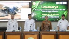 Sekretaris Daerah Kota Pontianak Amirullah saat membuka Pendampingan Performance Improvement Plan (PIP) DAU-Specific Grant Bidang Kesehatan Tahap II Tahun 2026-2027 di Aula A Muis Amin Bapperida Pontianak