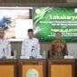 Sekretaris Daerah Kota Pontianak Amirullah saat membuka Pendampingan Performance Improvement Plan (PIP) DAU-Specific Grant Bidang Kesehatan Tahap II Tahun 2026-2027 di Aula A Muis Amin Bapperida Pontianak
