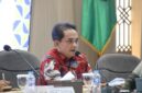 Wakil Wali Kota Pontianak Bahasan membuka sosialisasi Surat Edaran Wali Kota Pontianak Nomor 25 Tahun 2026 tentang larangan pengunaan LPG Tabung 3kg Bersubsidi.